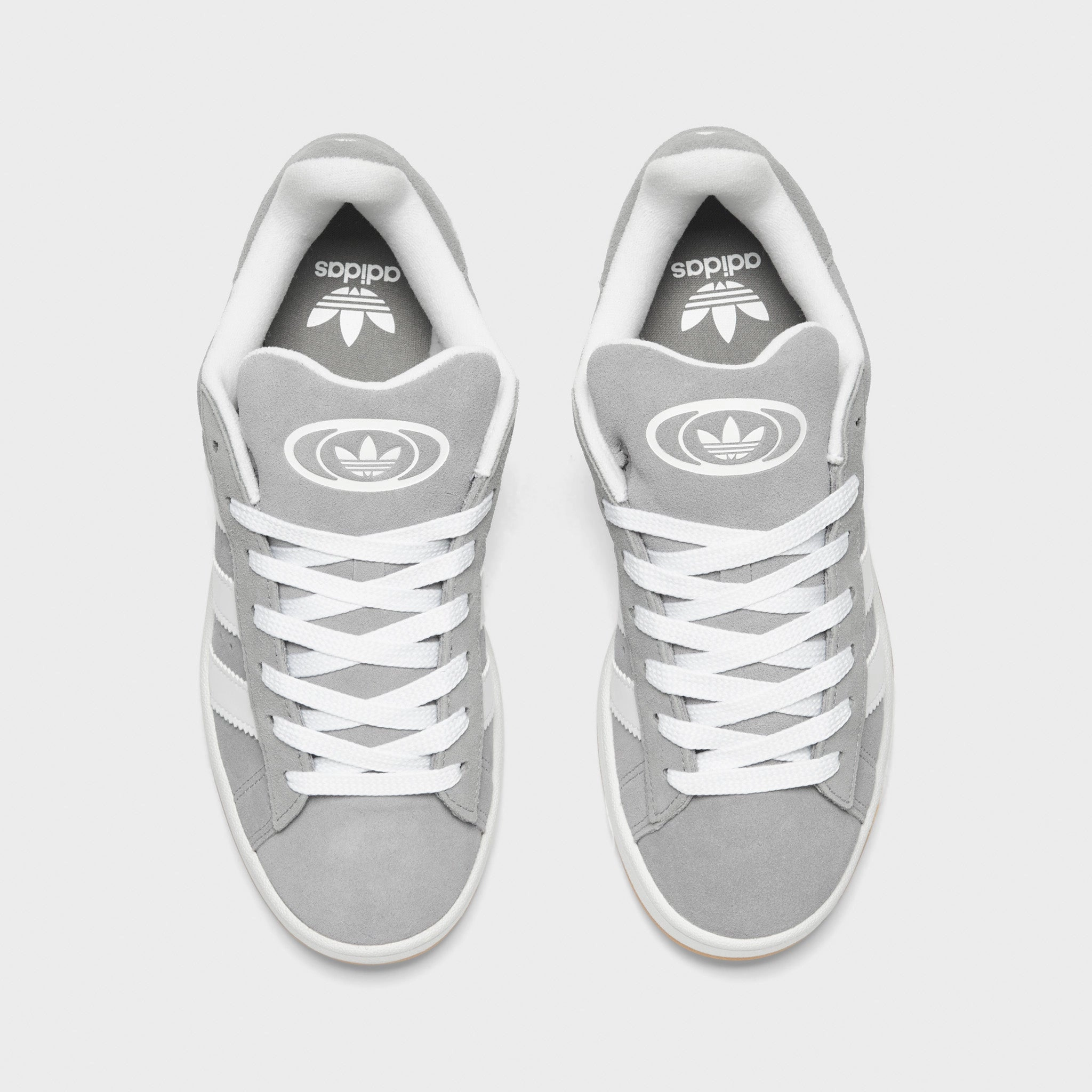 adidas Originals Juniors' Campus 00's Grey Heather / White Plush Sole