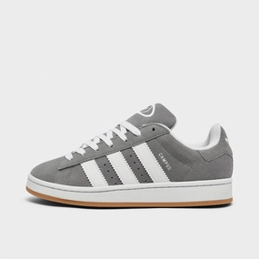 adidas Originals Juniors' Campus 00's Grey Heather / White Hyper Breathable Fabric Hyperbolic Lasting
