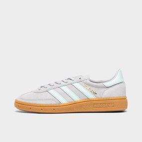adidas Originals Juniors' Handball Spezial J Grey / Halo Mint - Gum HyperDurable Outsole Compound Customizable