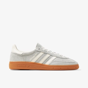 adidas Originals Women's Handball Spezial Wonder Silver / Off White - Gum Aerodynamic Shaping Hygienic Footbed Coating