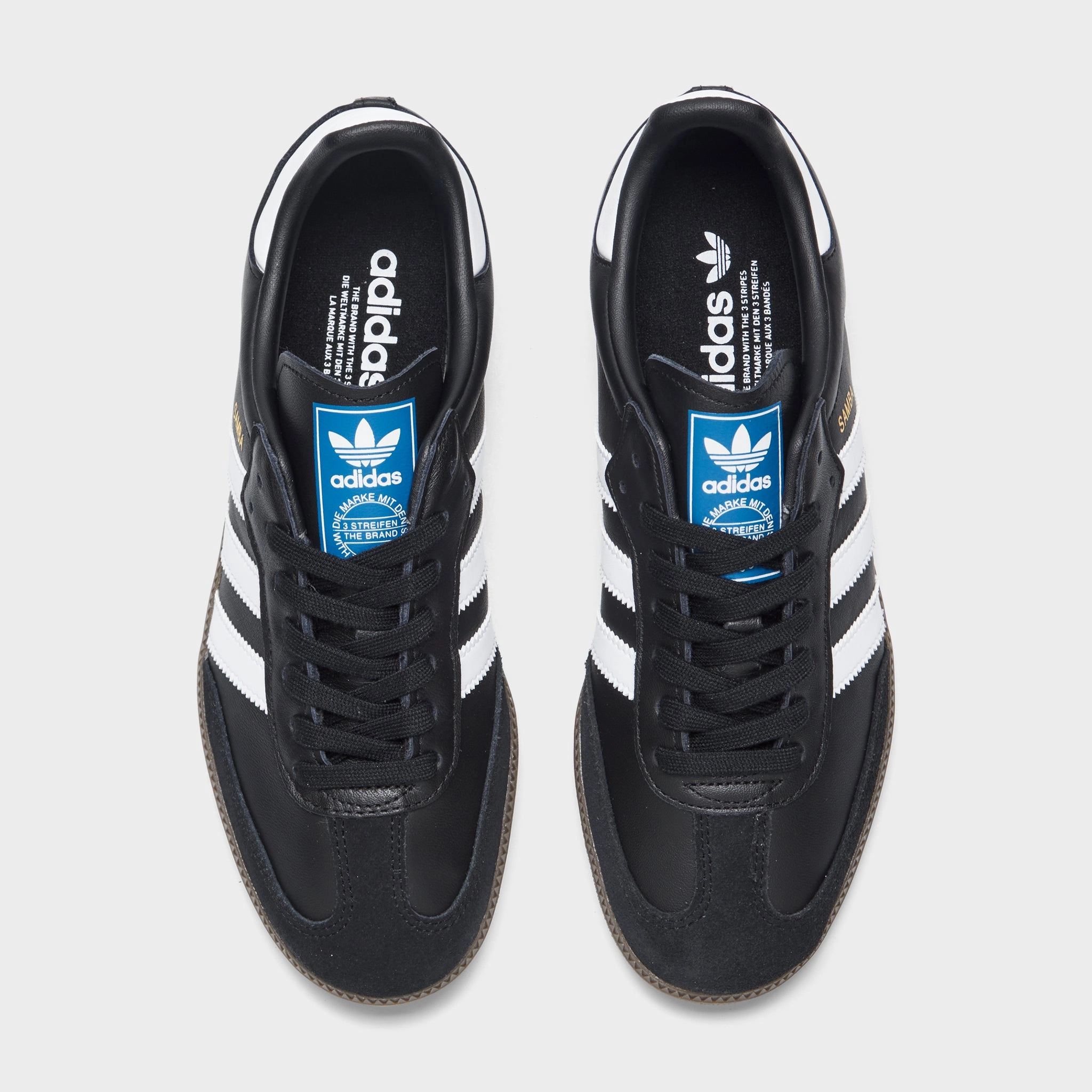 adidas Originals Women's Samba OG Core Black / White - Clear Granite Stretchable Openings Recycled Material Blend