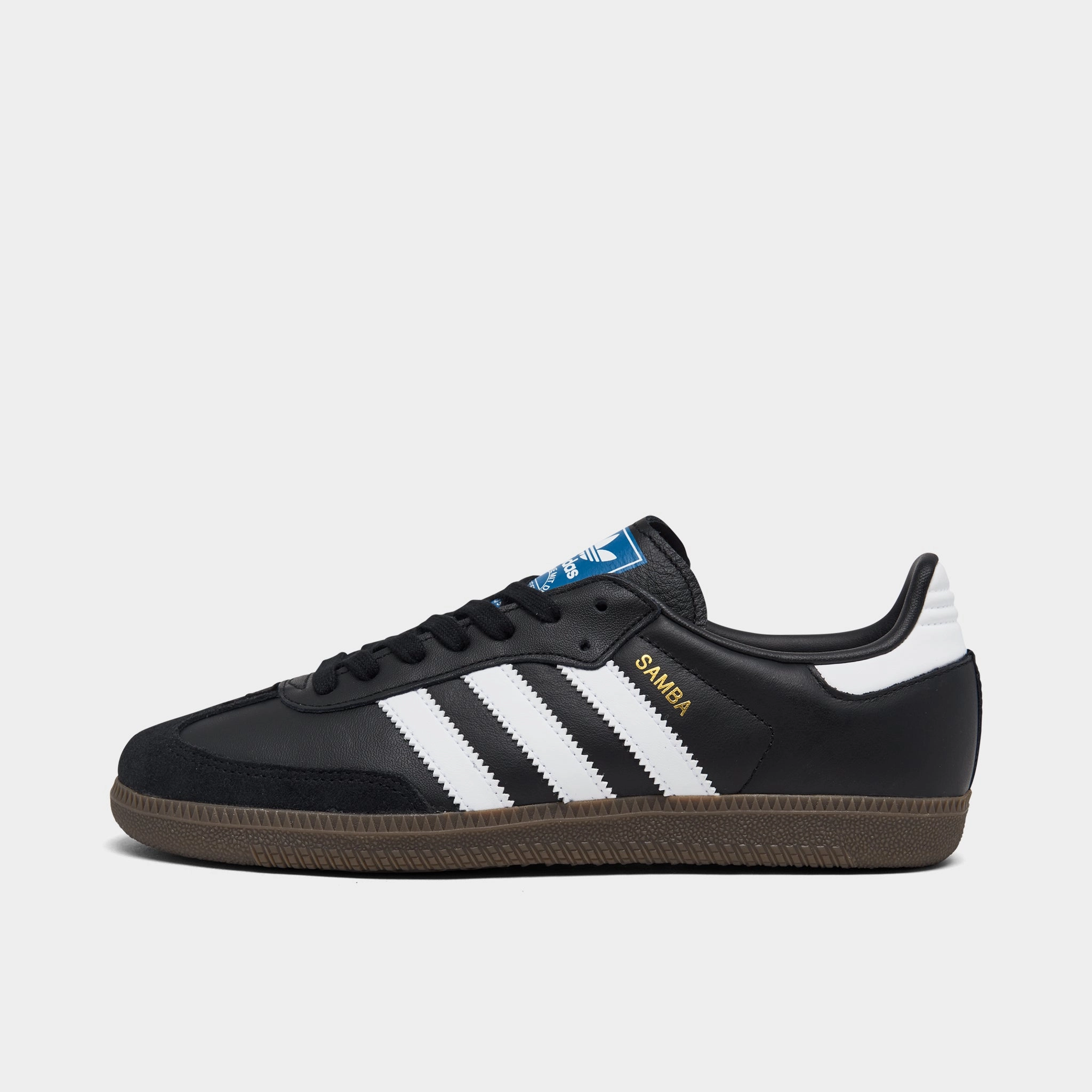 adidas Originals Women's Samba OG Core Black / White - Clear Granite Premium Material