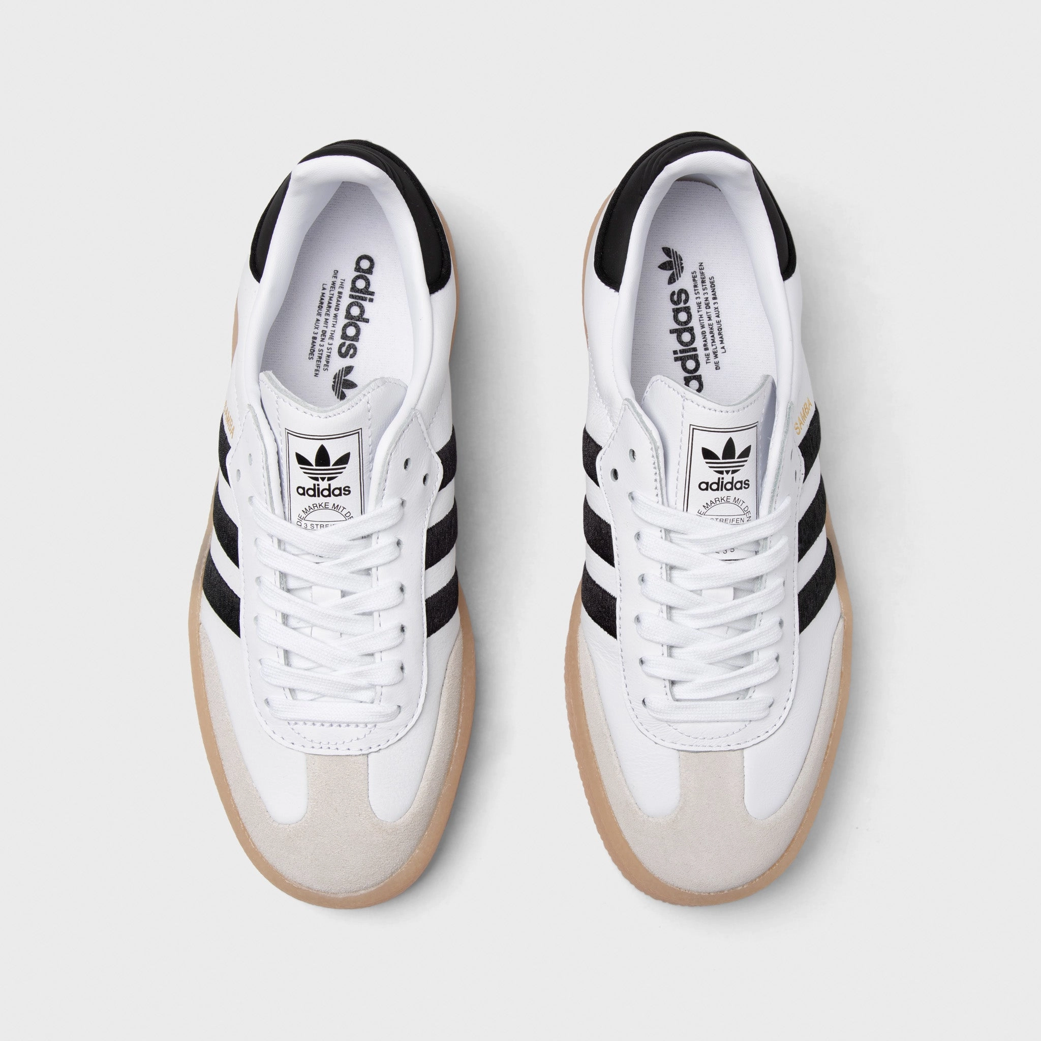 composite material adidas Originals Women's Sambae Footwear White / Core Black