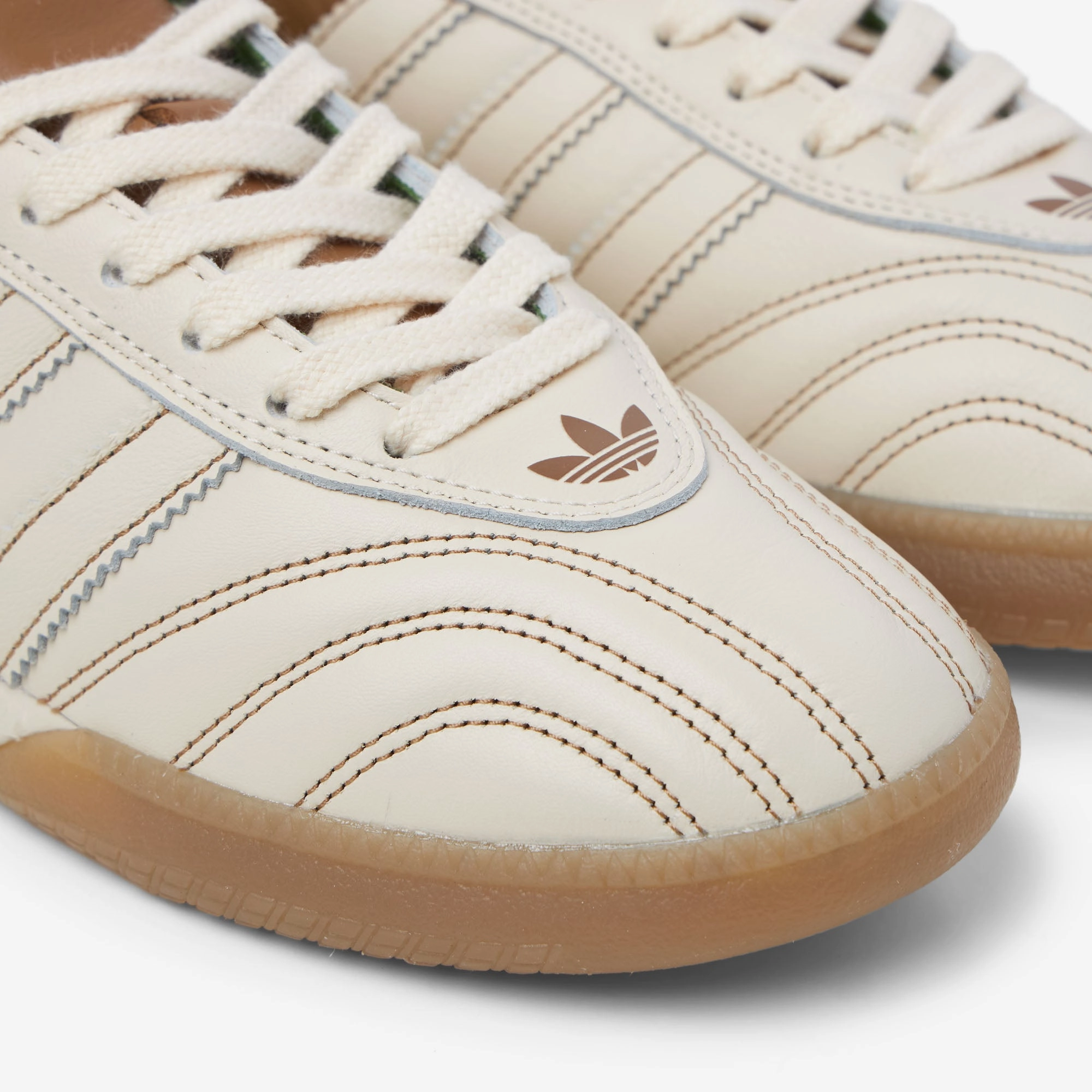 adidas Originals x Wales Bonner Samba Millennium / Wonder White Tensile Lacing Knit Upper