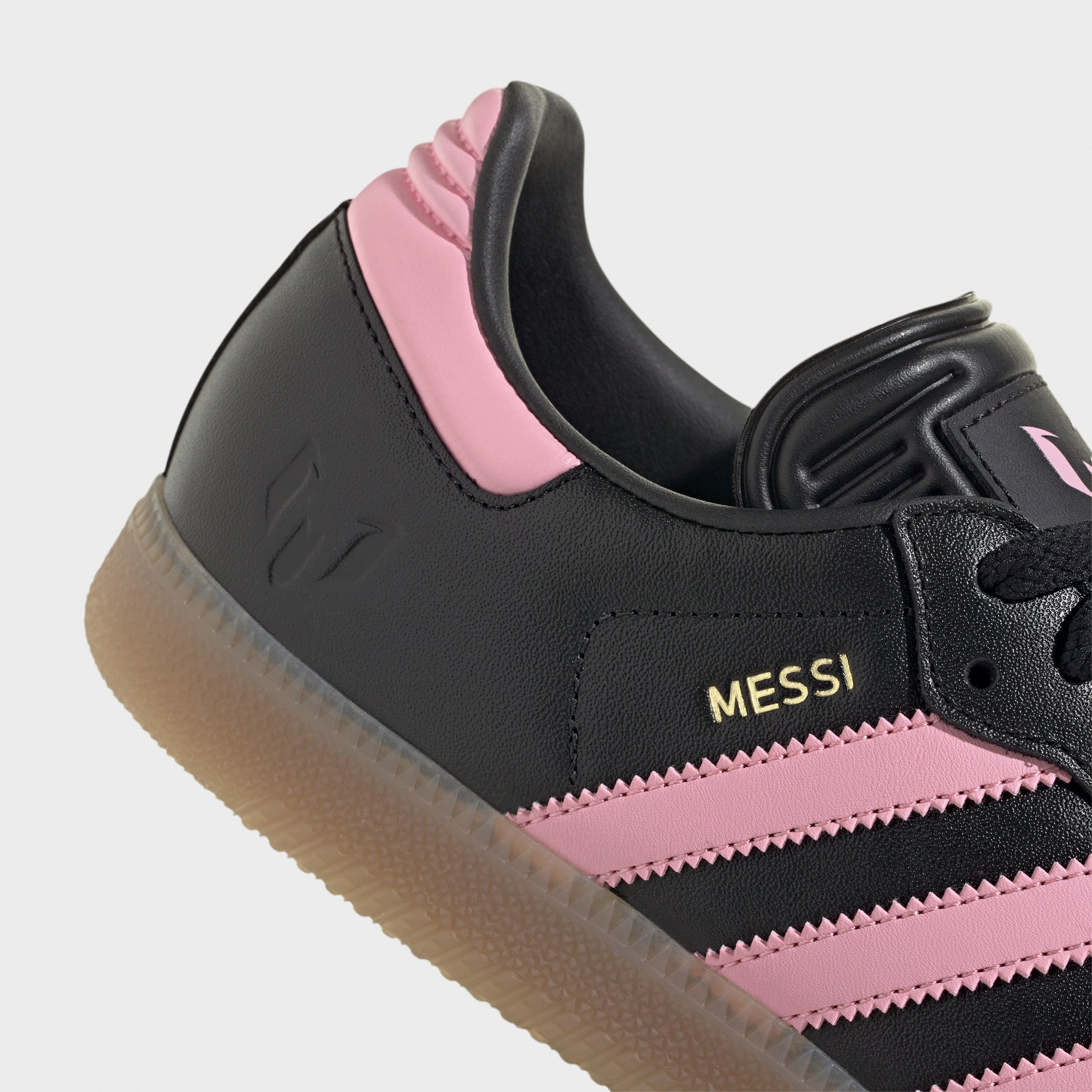 adidas Samba Messi Black / Gold Breath Grip Step Ready