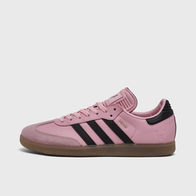 adidas Samba Messi Light Pink / Black Adjustable Tongue Walk Tech