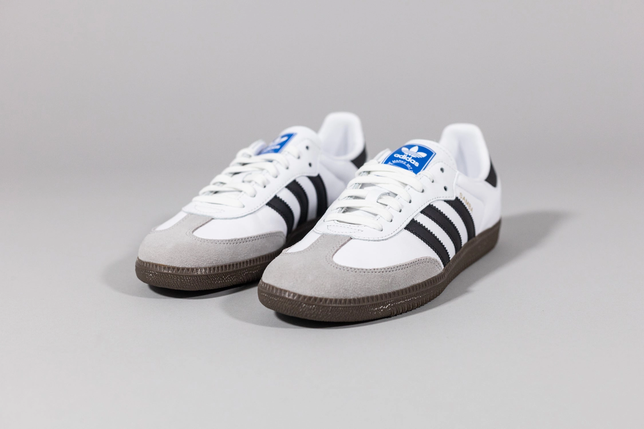 adidas Samba OG 'White and Core Black' platform