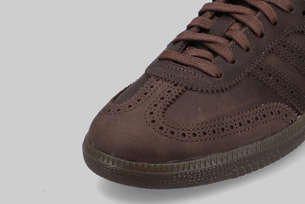 adidas Samba OG Brogue Pack 'Brow' College Trend Cozy Design