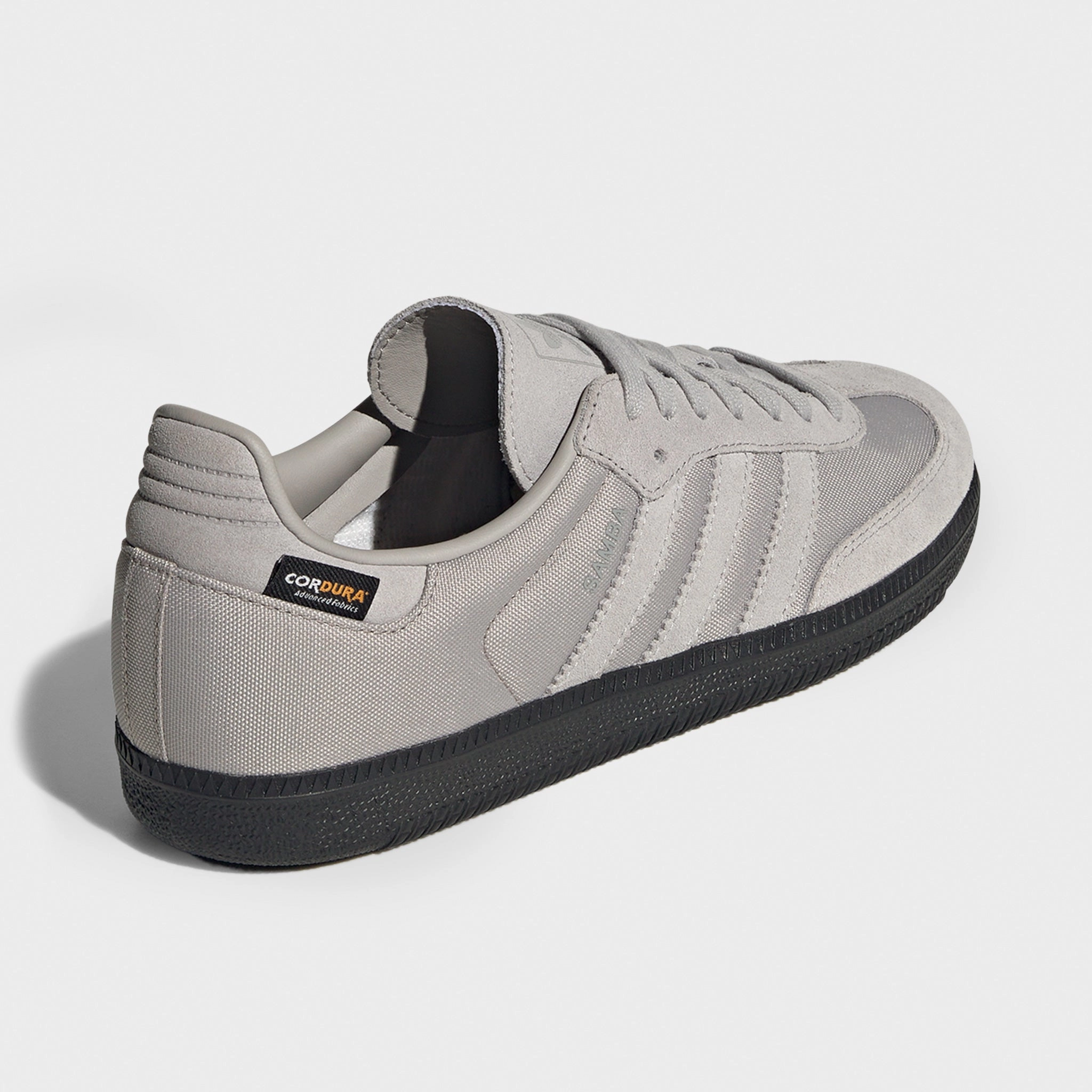 adidas Samba OG Clear Granite / Grey - Core Black Fashion-Forward Airflow Ventilation Channels
