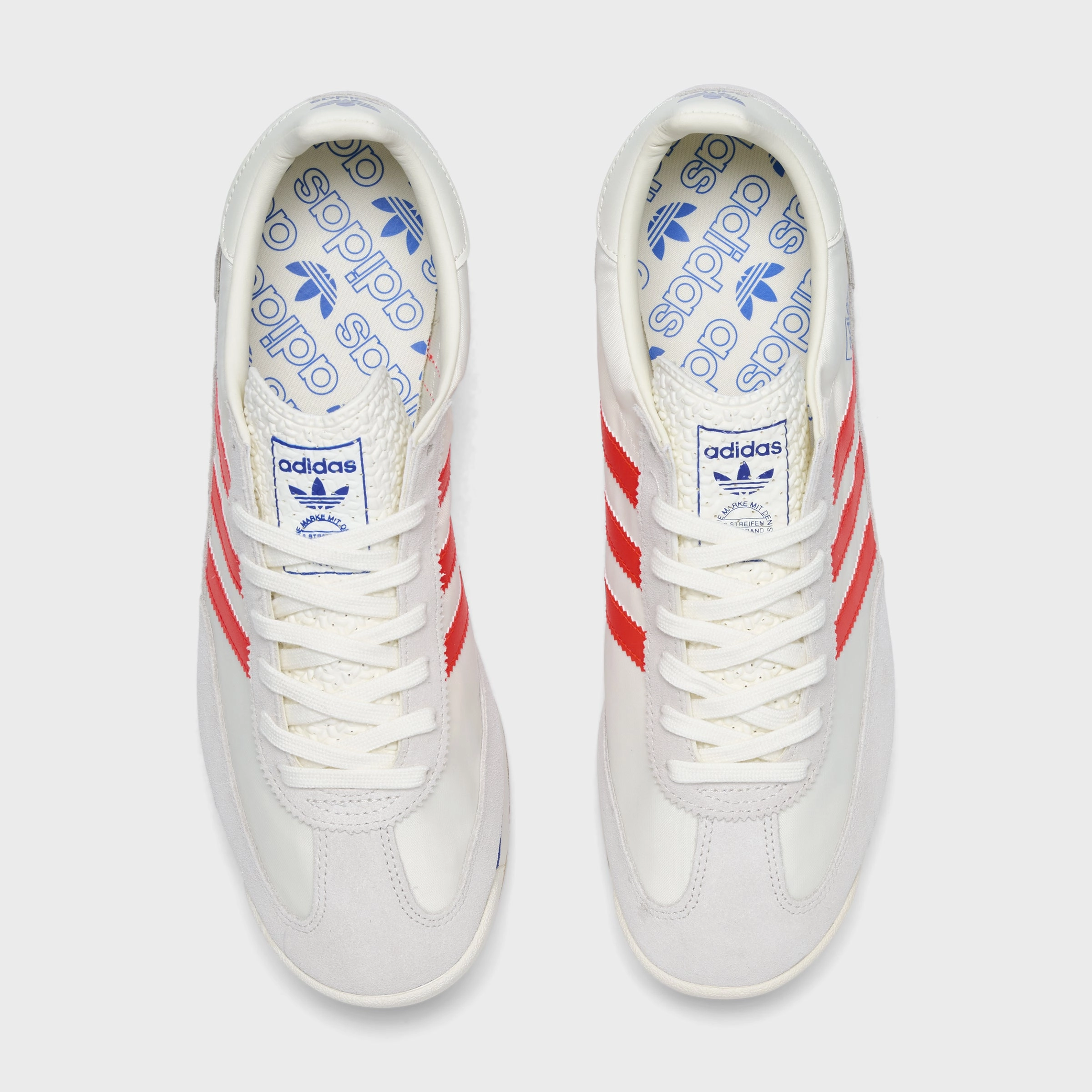 Molded Heel adidas SL 72 RS White / Red - Blue