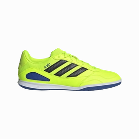 Bold Style Airflow Ventilation Channels Adidas Super Sala Competition III Indoor Football Shoes (Lucid Lemon/Core Black/Cloud White)