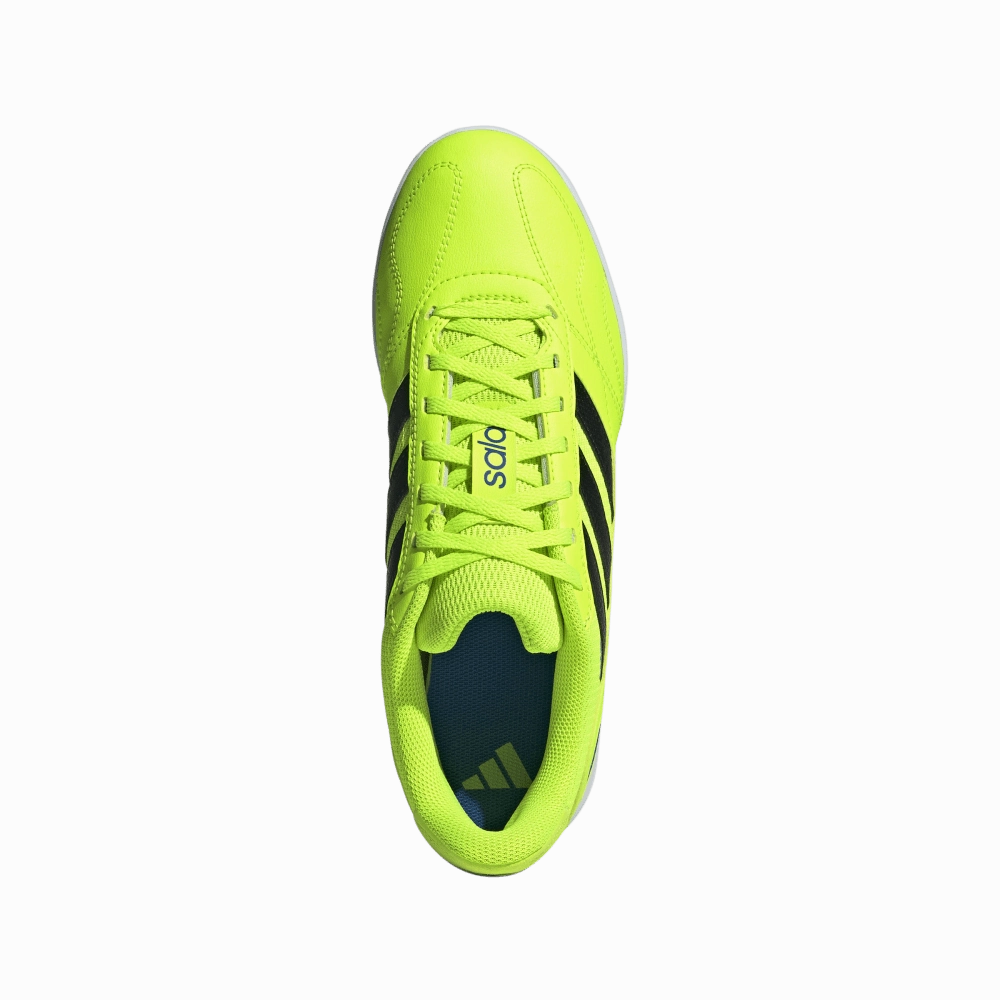 Adidas Super Sala Competition III Indoor Football Shoes (Lucid Lemon/Core Black/Cloud White) All-Weather Comfort