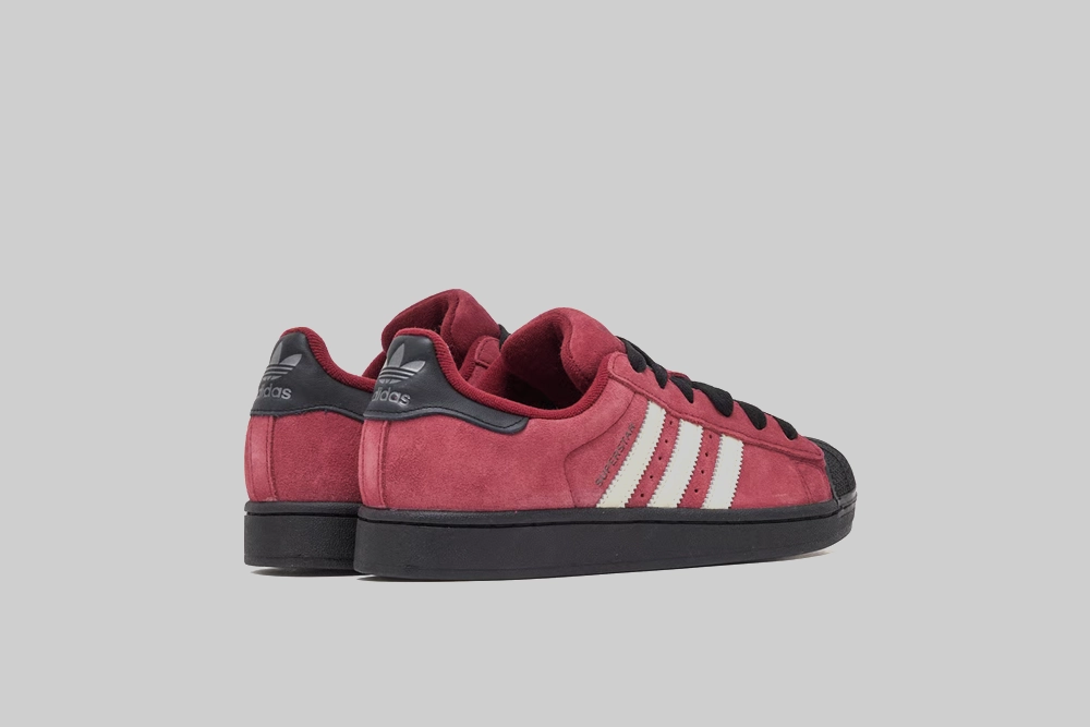 adidas Superstar II 'Noble Maroon' Retro Style Foot Care