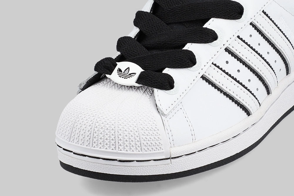adidas Superstar II 'White and Core Black' Comfortable Bottom Sneaker Technology