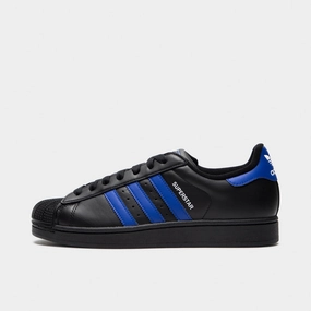 All Day Fit adidas Superstar II Black / Blue - White