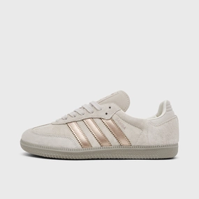 Lifestyle Athlete adidas Women's Samba OG Off White / Copper Metallic - Putty Beige