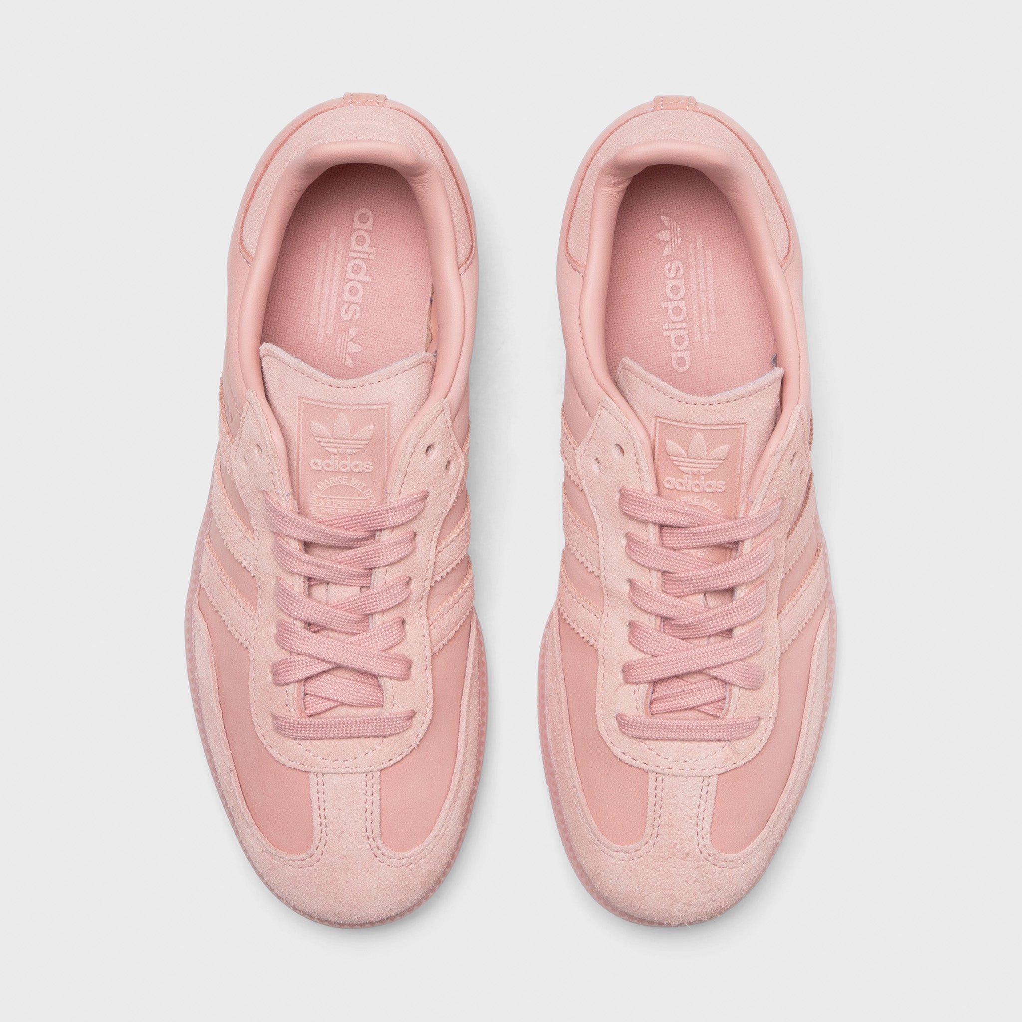 adidas Women's Samba OG Pink / Pink Reinforced Eyelet Durability