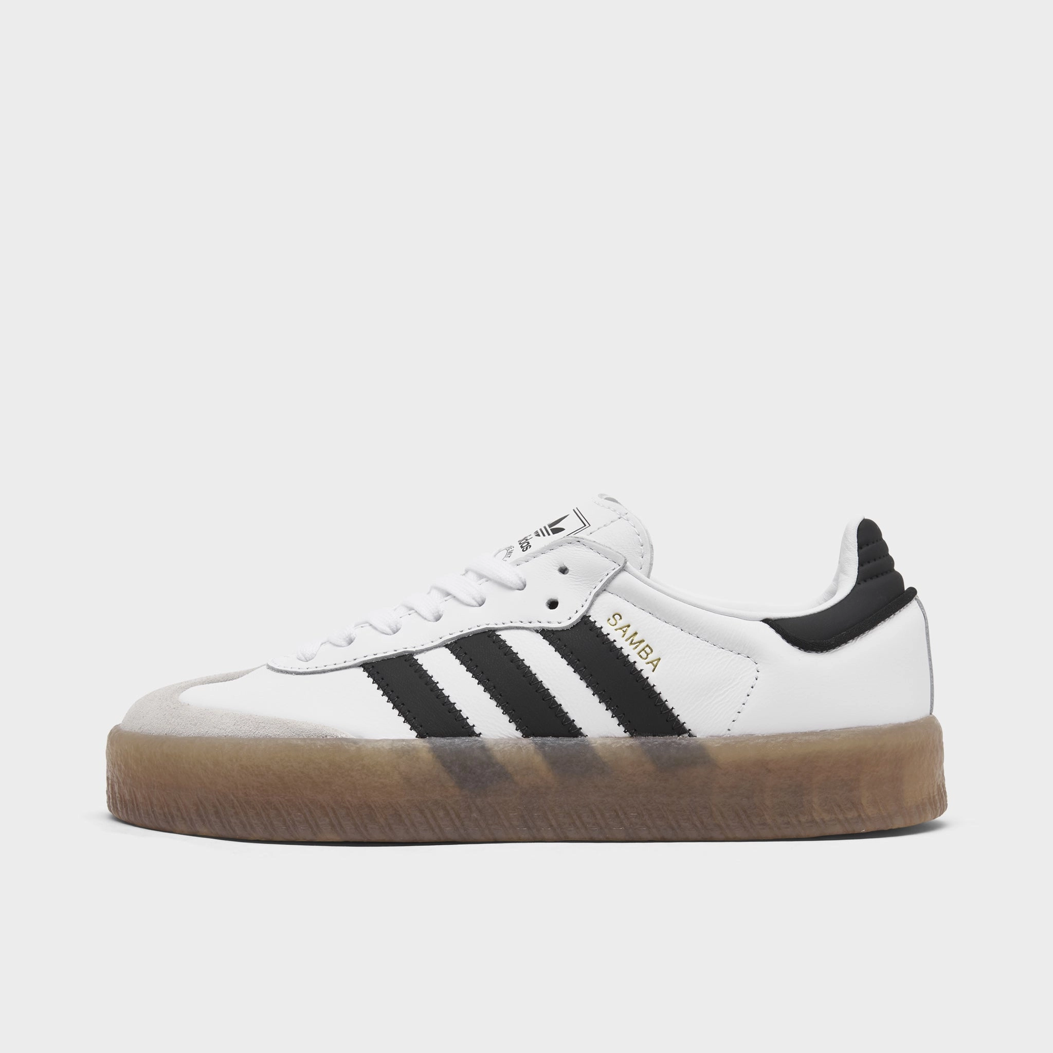 Abrasion Resistant Heel adidas Women's Sambae Footwear White / Core Black - Gold