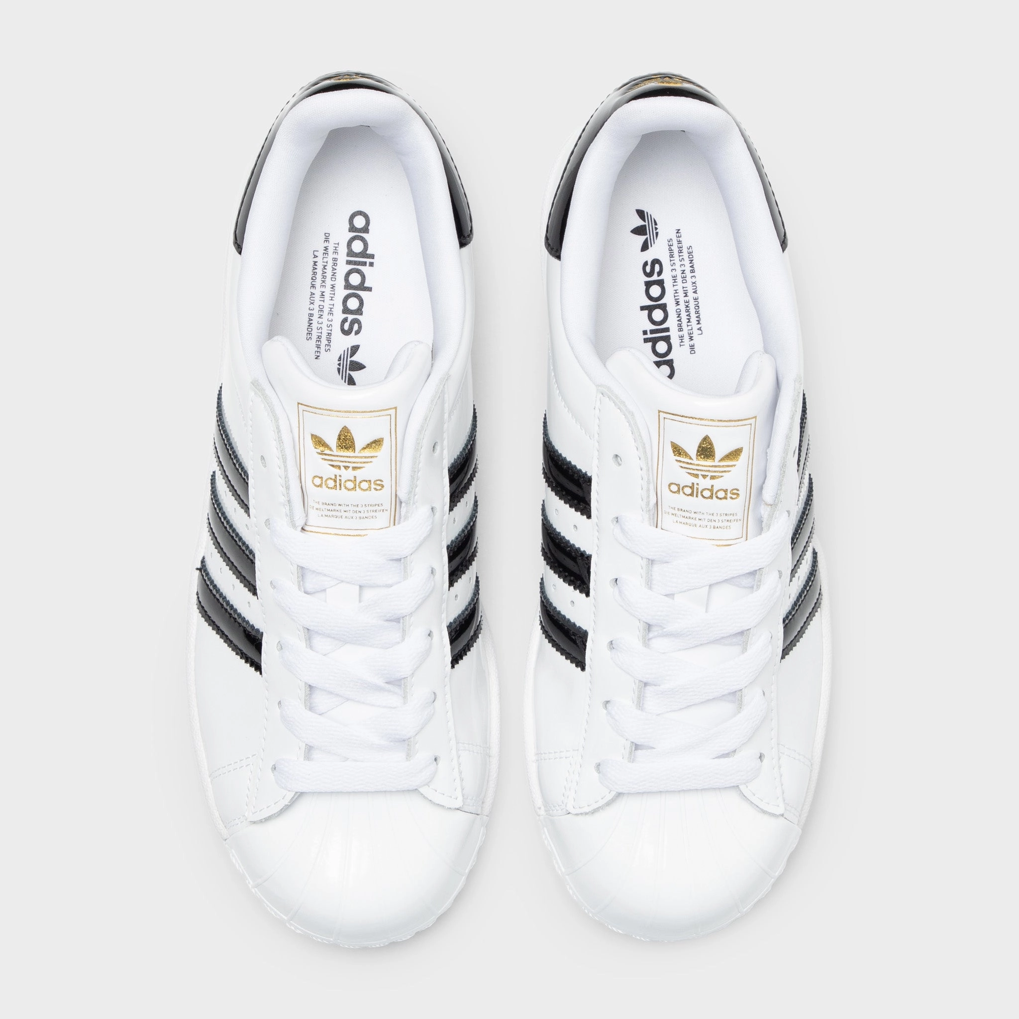 All Day Use adidas Women's Superstar II White / Core Black - Gold Metallic