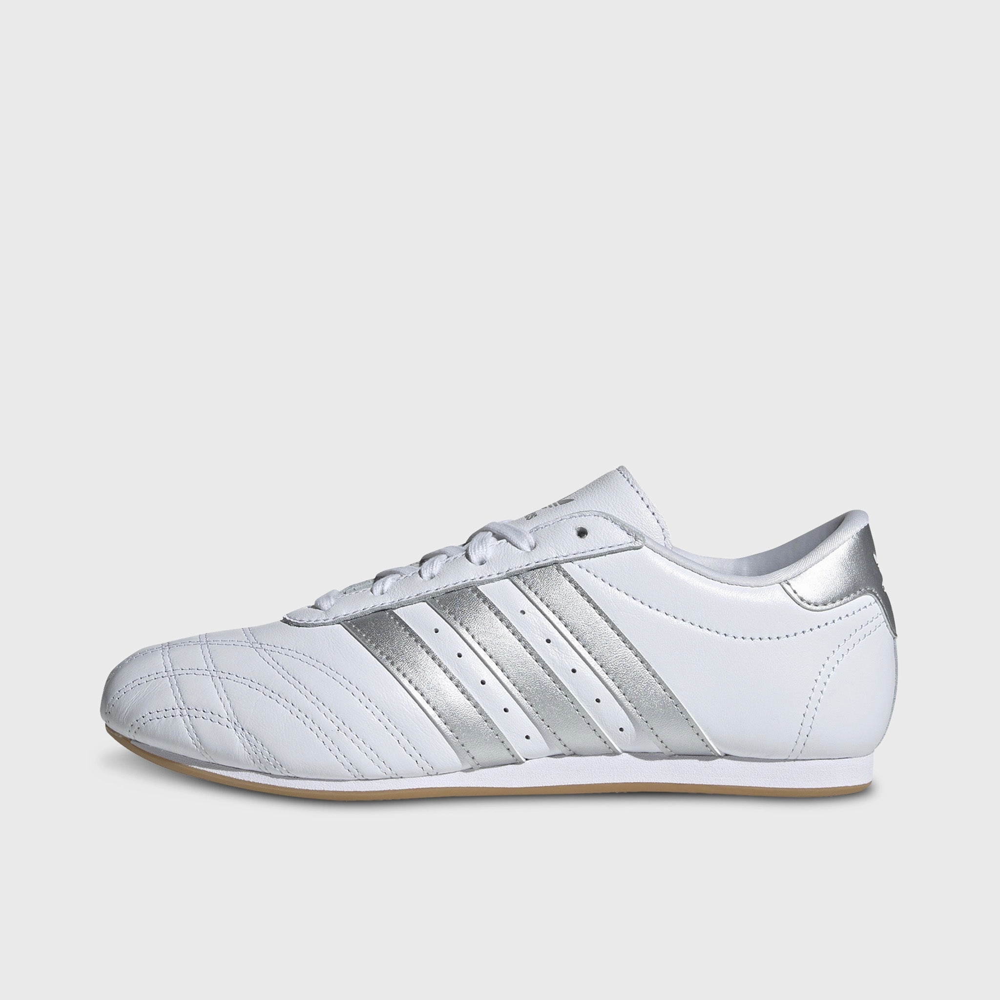 adidas Women's Taekwondo Lace White / Silver - Gum Cushioned Frame Non Slip Lacing