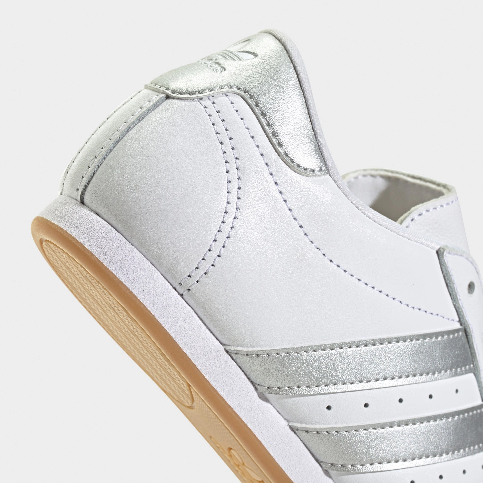 adidas Women's Taekwondo Lace White / Silver - Gum Breathable Ventilation