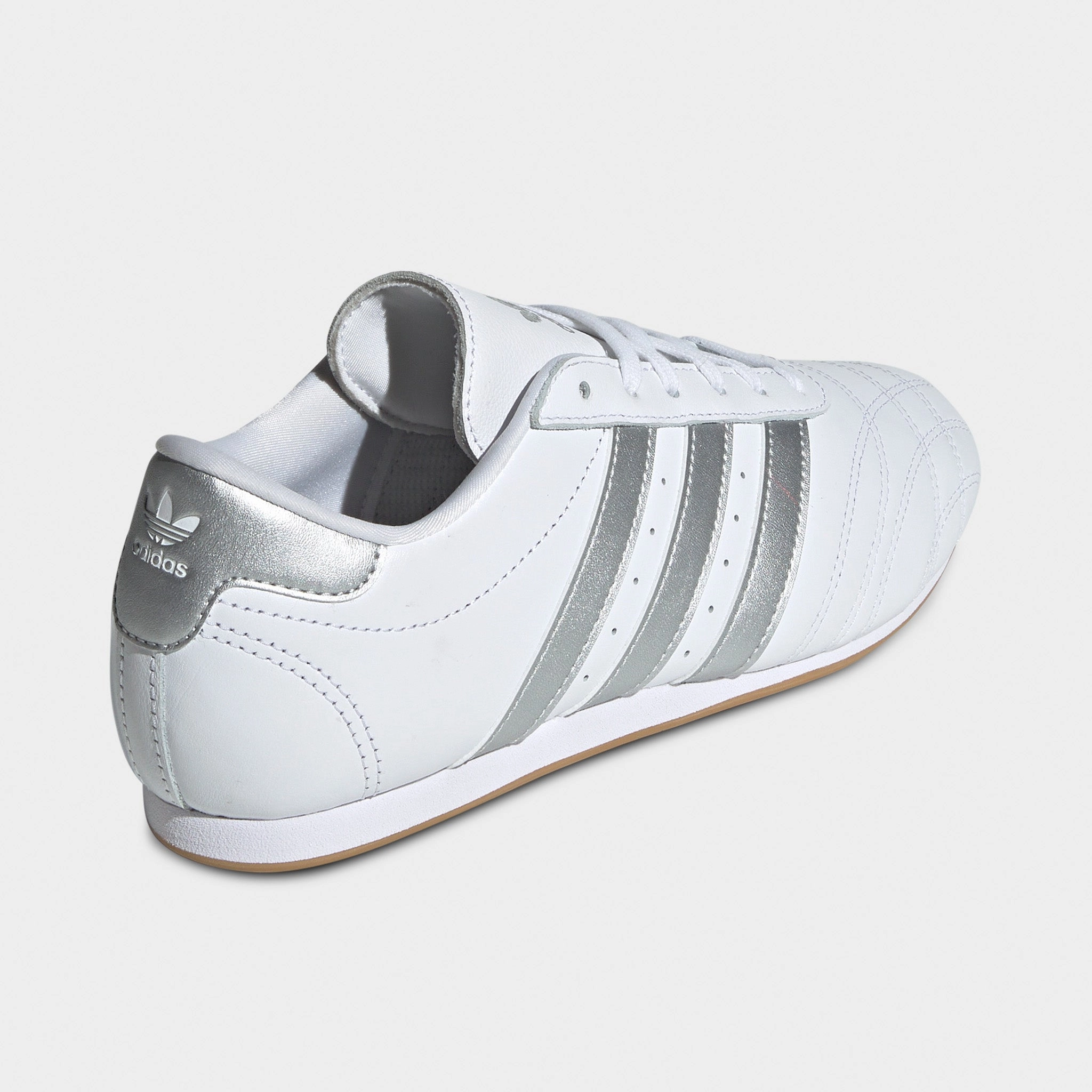 adidas Women's Taekwondo Lace White / Silver - Gum Lace Free Dynamic Fit Construction