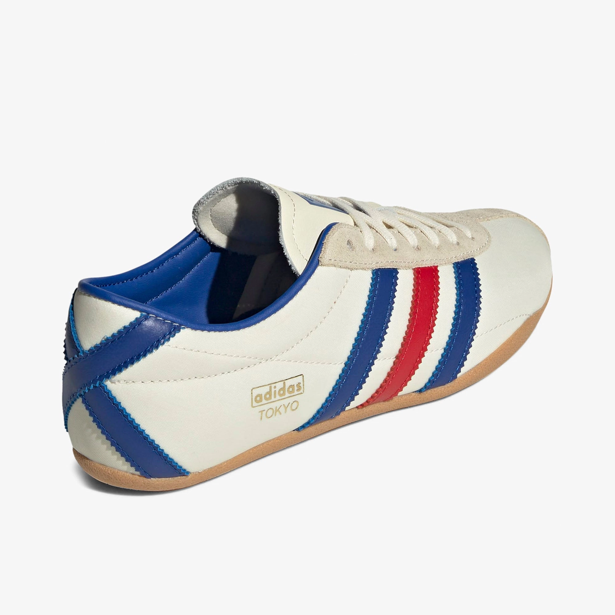 adidas Women's Tokyo Cream White / Team Royal Blue Elegant flair Seamless Design