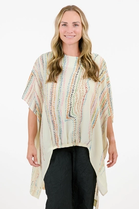 Breathable mesh panel Adira Top