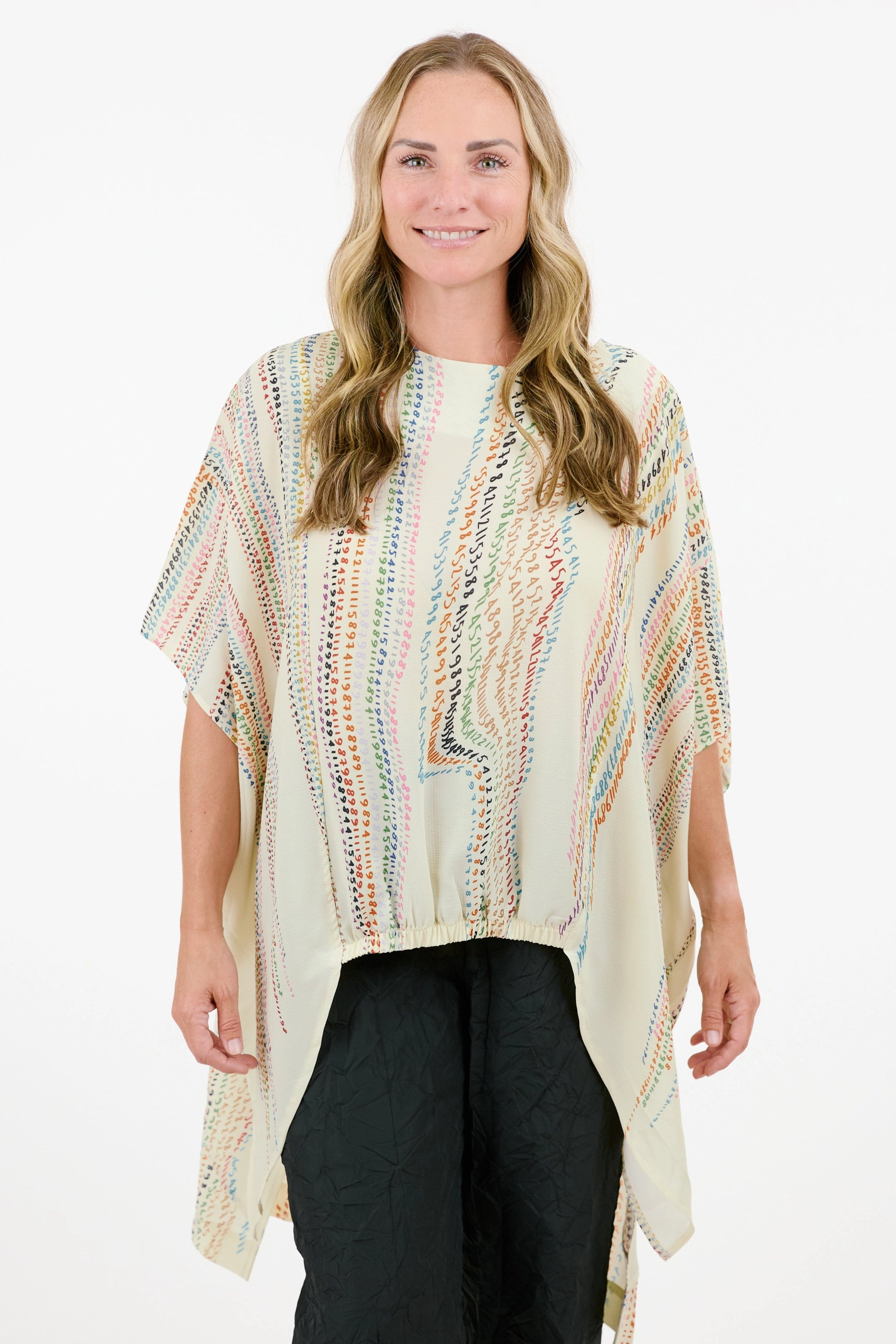 Breathable mesh panel Adira Top