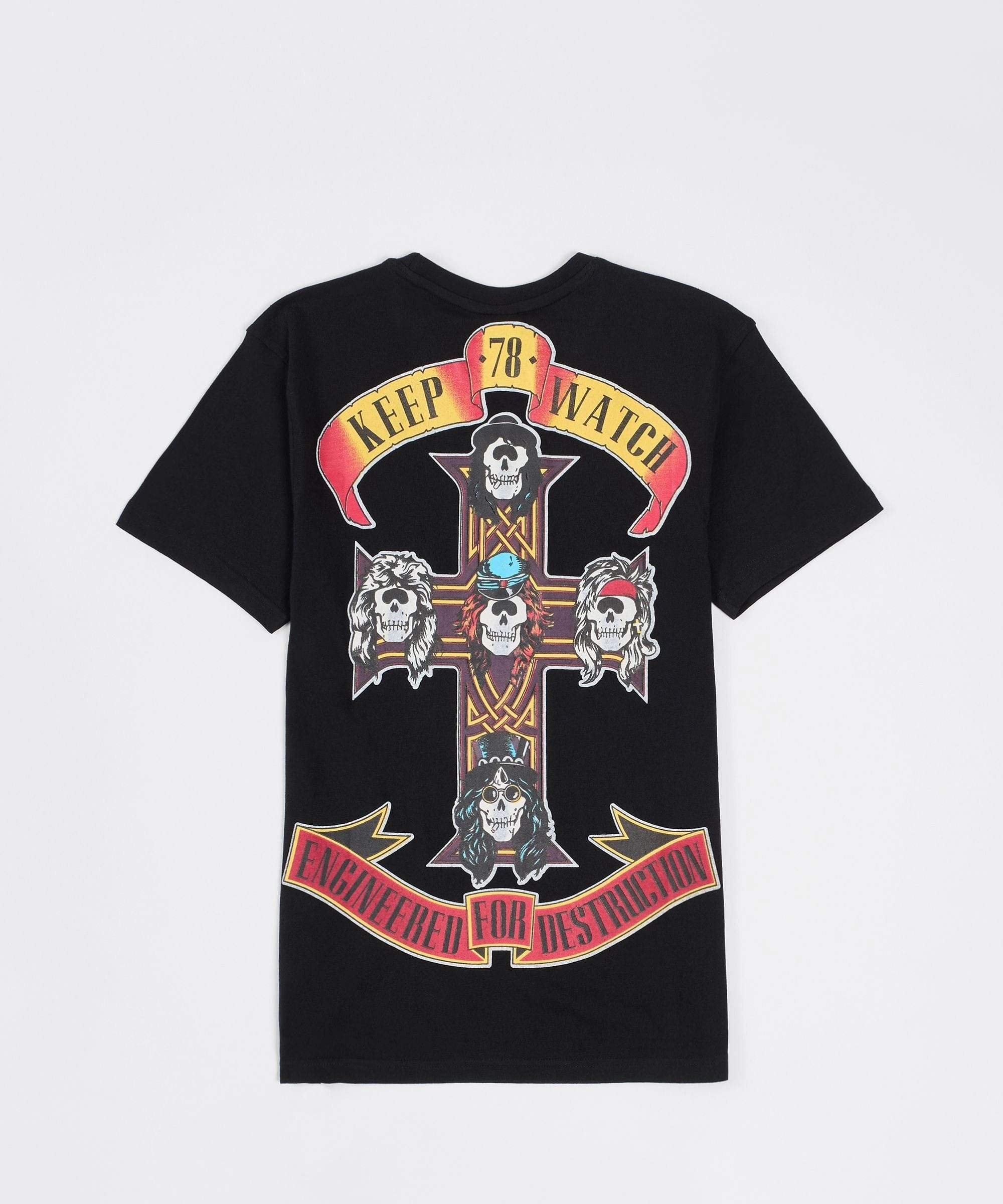 Sustainable Production Certified Mishka Destruction Short Sleeve Tee - Black