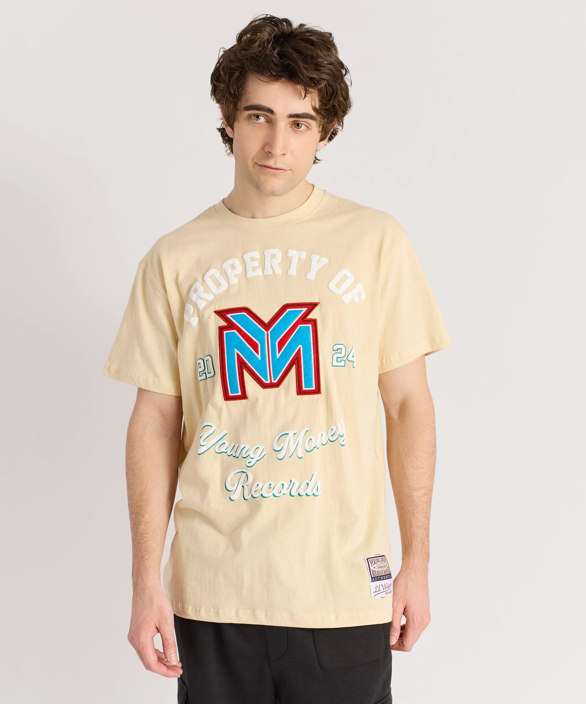Outdoor Apparel Lil Wayne Property Of Short Sleeve Tee - Khaki