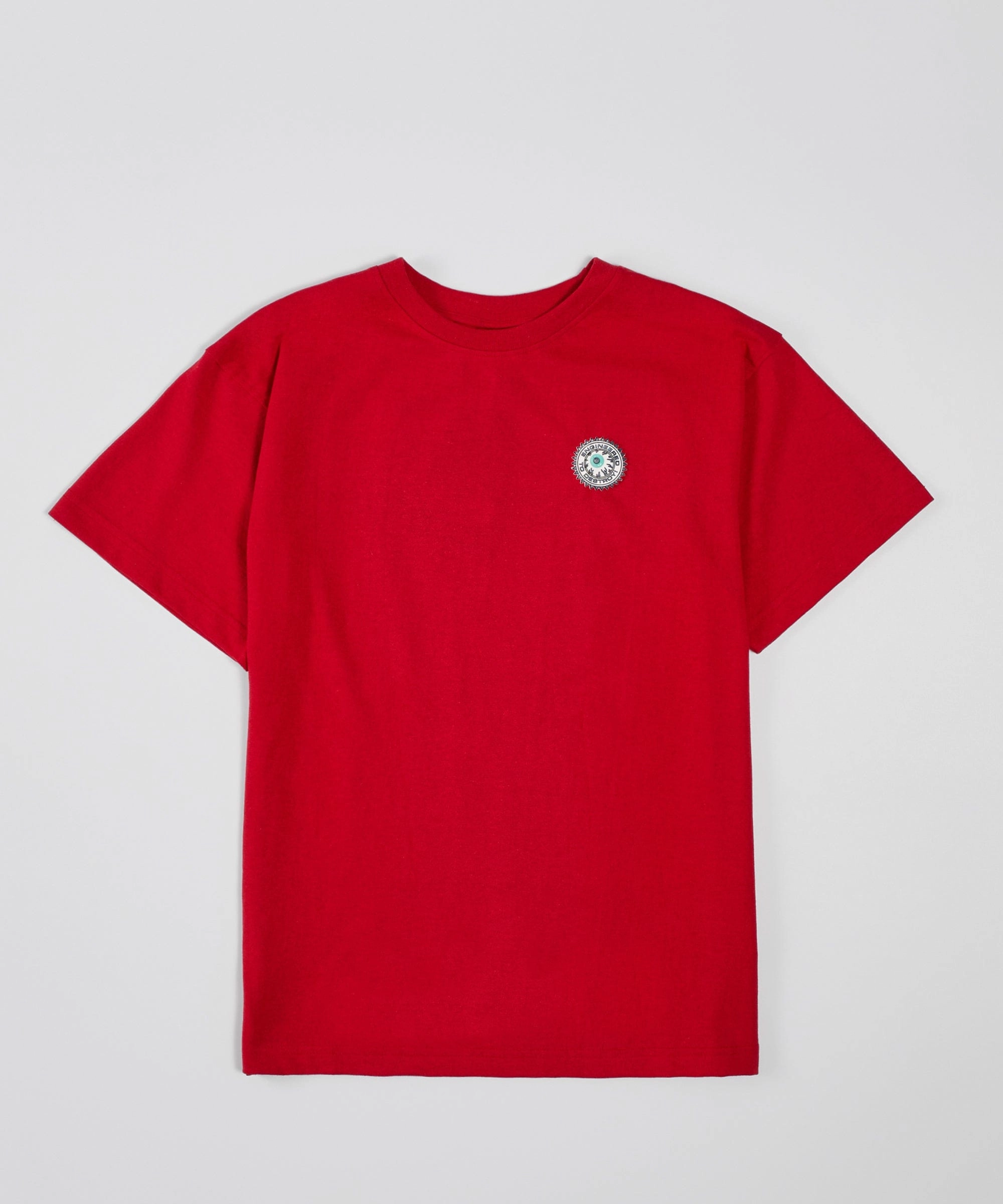 Durable Fiber Blend UltraSoftLining Mishka Destroy Short Sleeve Tee - Red