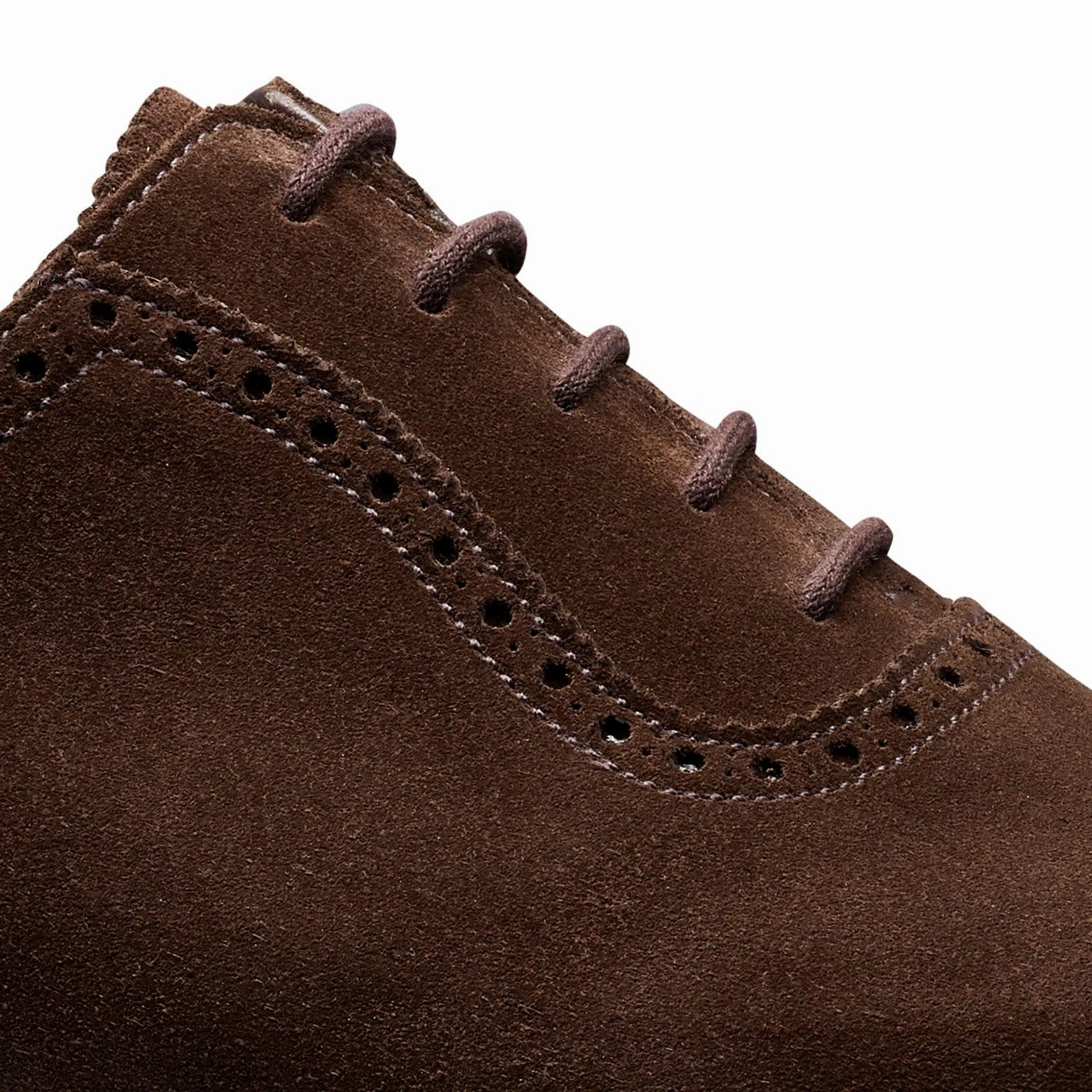 Westbourne Dark Brown Calf Suede Smart Look Stable Fit Smart Casual Wearer