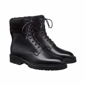 Warehouse Work Deep Grooves Ailsa Black Pebble Grain