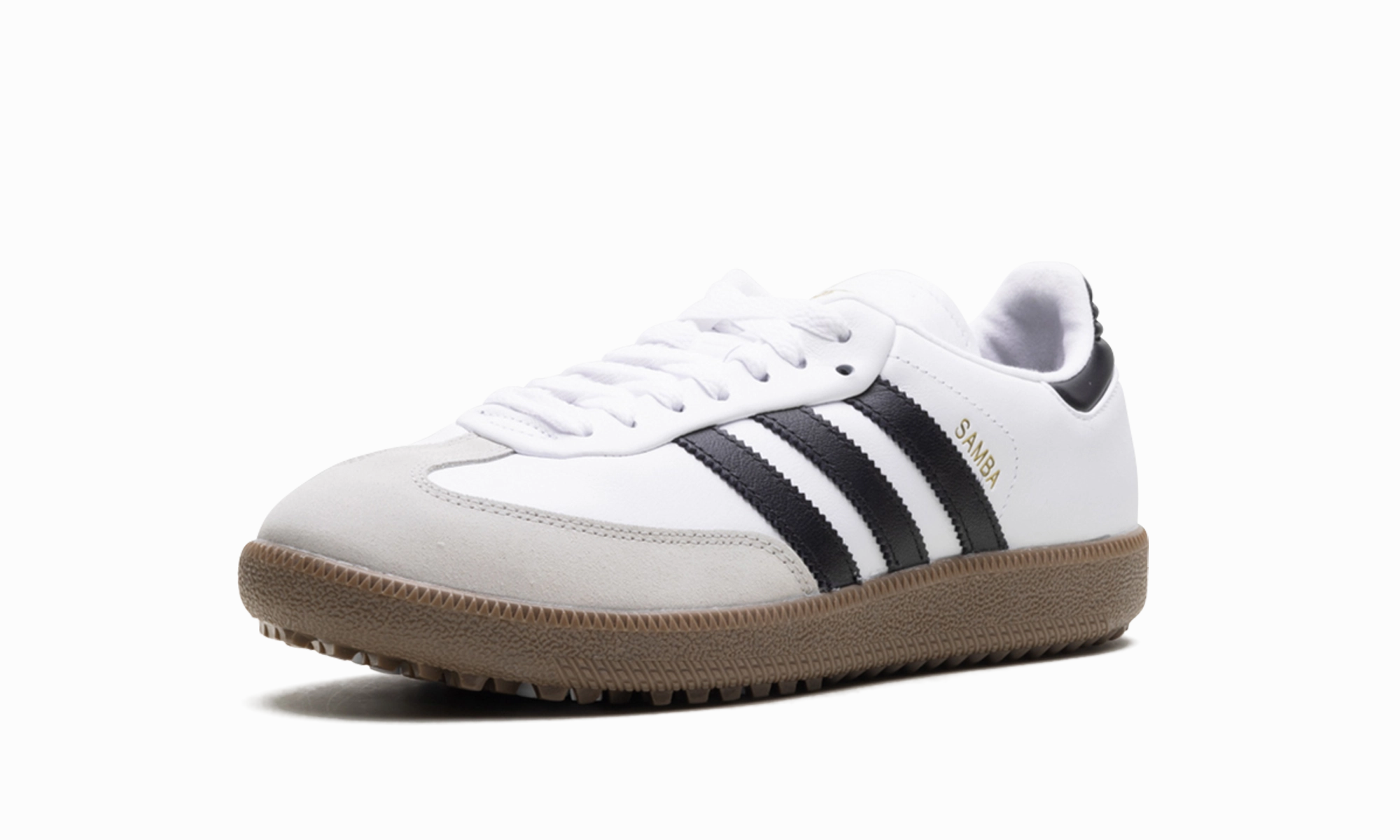 Samba Spikeless Golf "White Black Gum" Cloud Step Responsive Cushioning Layer