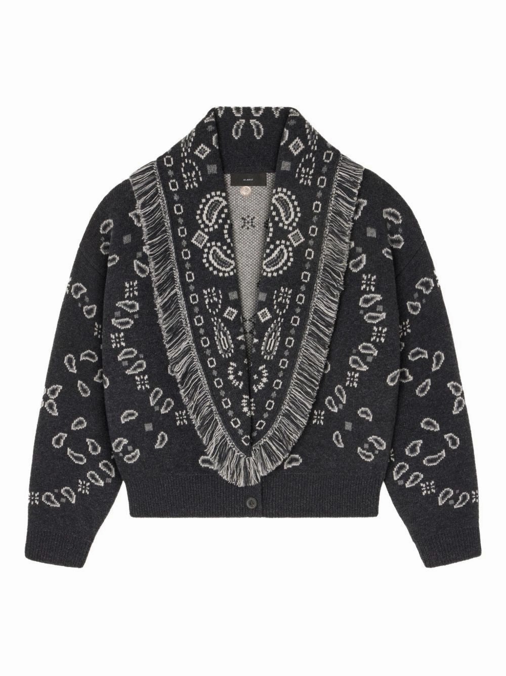 Alanui Women's Sweaters Double Layered Collar Anti Pilling