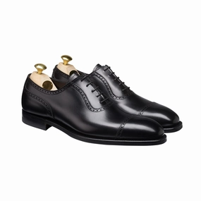 Albany 4 Black Calf Neat Appearance Classic Edge Business Travel