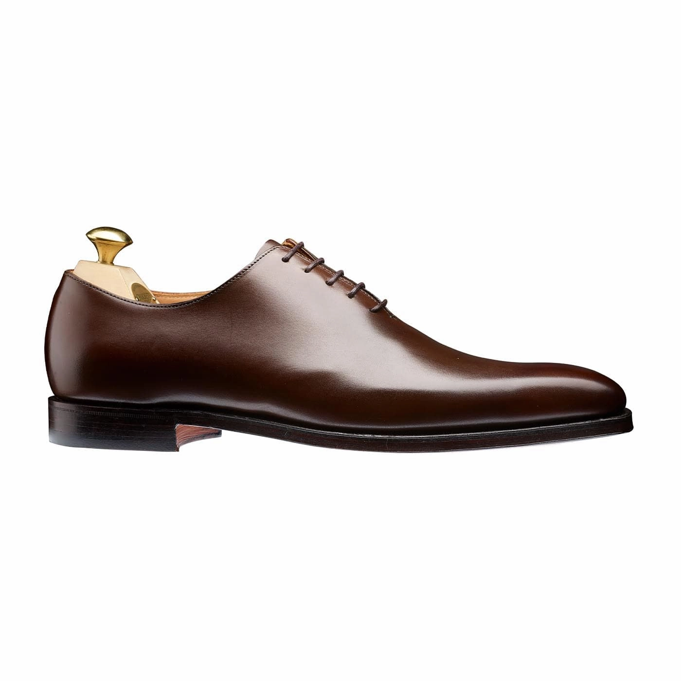 Professional Fit Elegant Lace-up Shoes Alex Dark Brown Burnished Calf