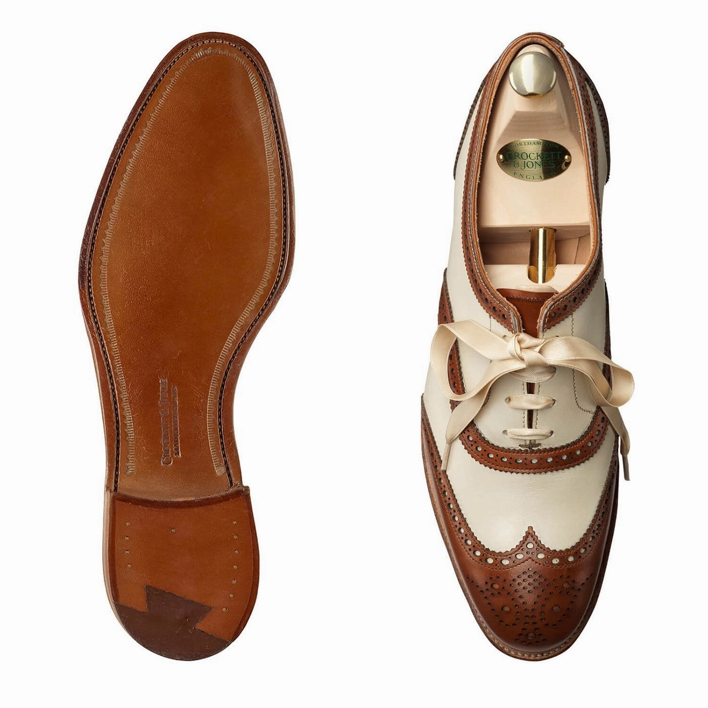 Alice Tan & Ivory Burnished Calf Breathable Feel Team Meeting Luxe Detail Design Lover