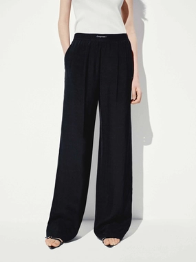 Lightweight Flex Side Pockets Straight Trousers