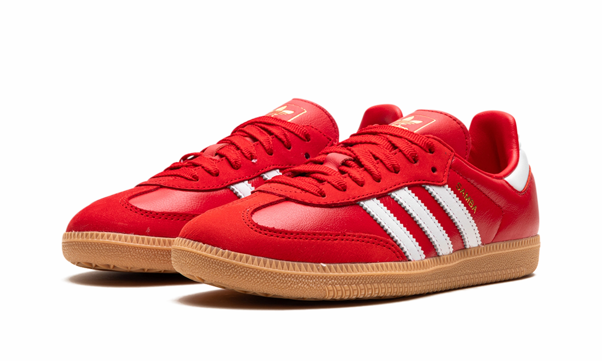 Stitch Free Canvas Construction Samba OG WMNS "Better Scarlet"