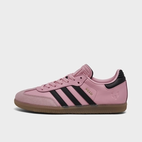 Flex Forged Sole Design adidas Juniors' Samba Messi Light Pink / Core Black - Gum