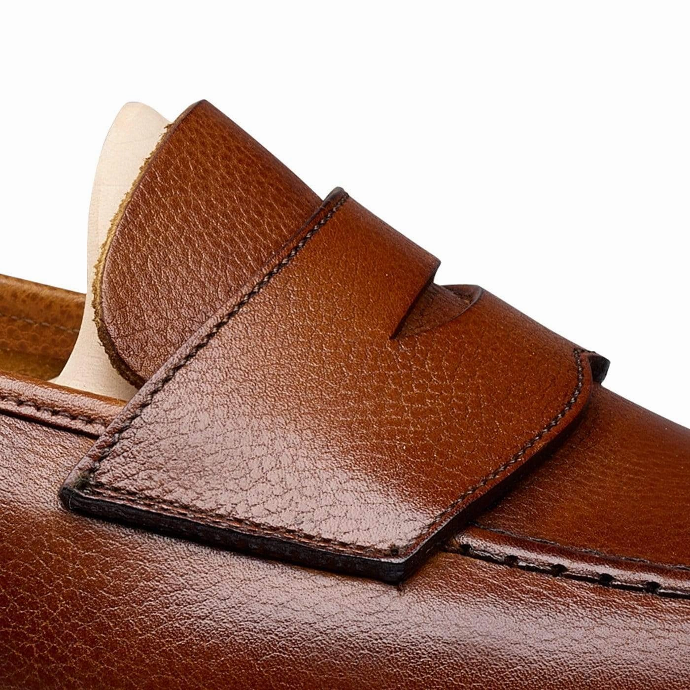Harvard 2 Tan Pebble Grain Timeless Walking Shoes
