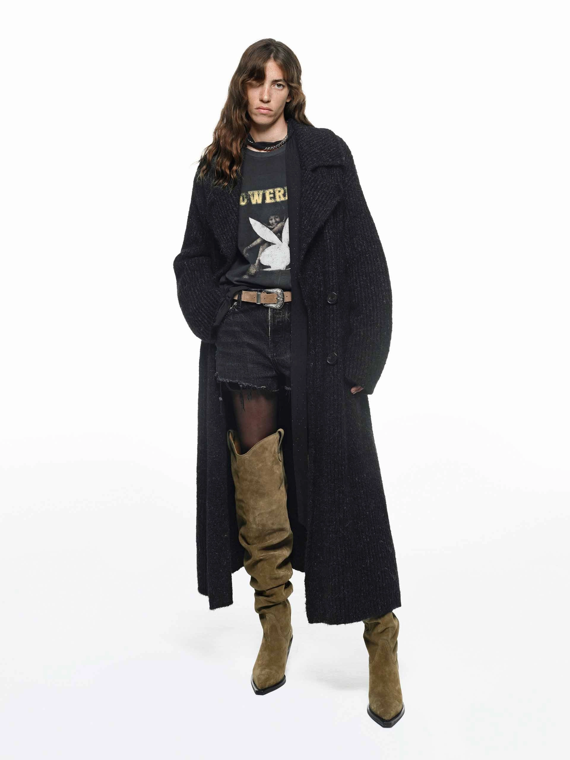 LowProfileSeams Thermal Insulation Alpaca Blend Long Cardigan