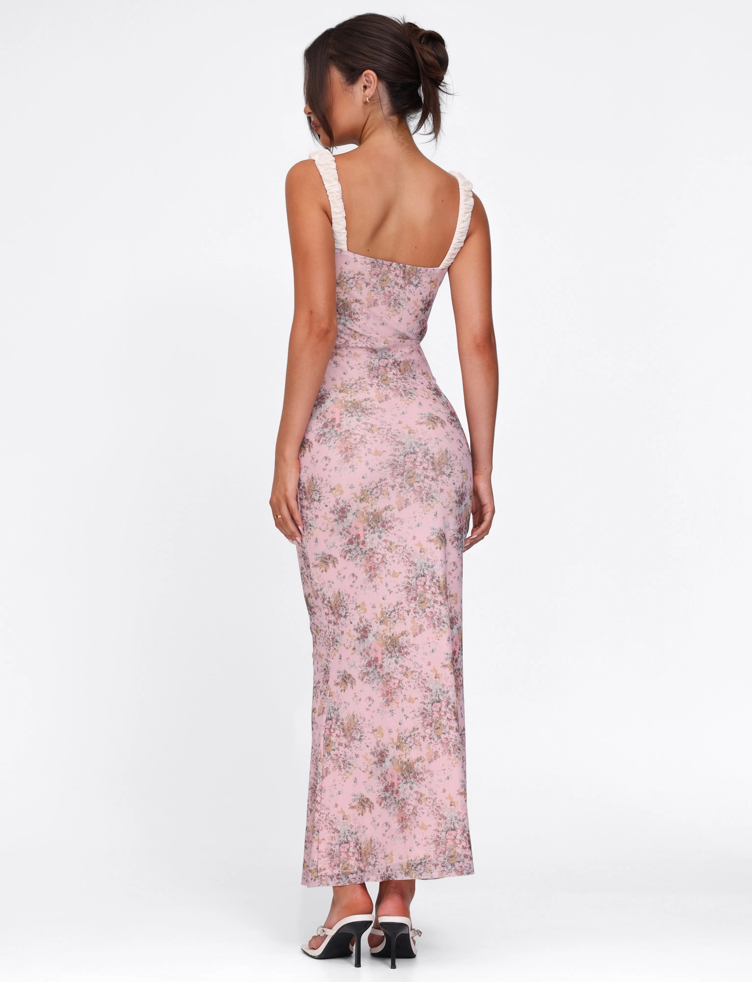 AMARAN DRESS - PINK : CAMO FLORAL Family Warm