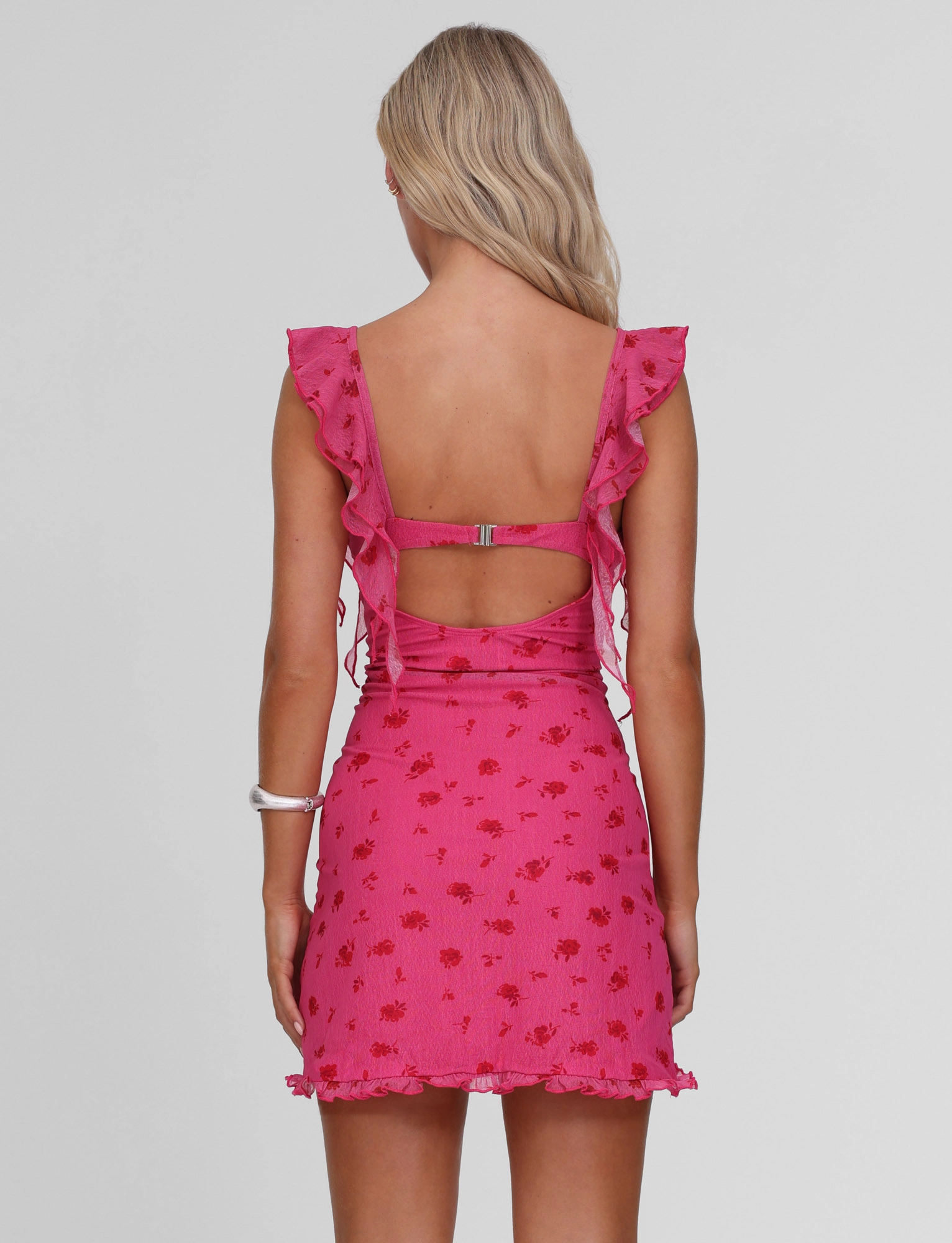 WaterRepellentCoating AMARIS MINI DRESS - DITSY FLORAL