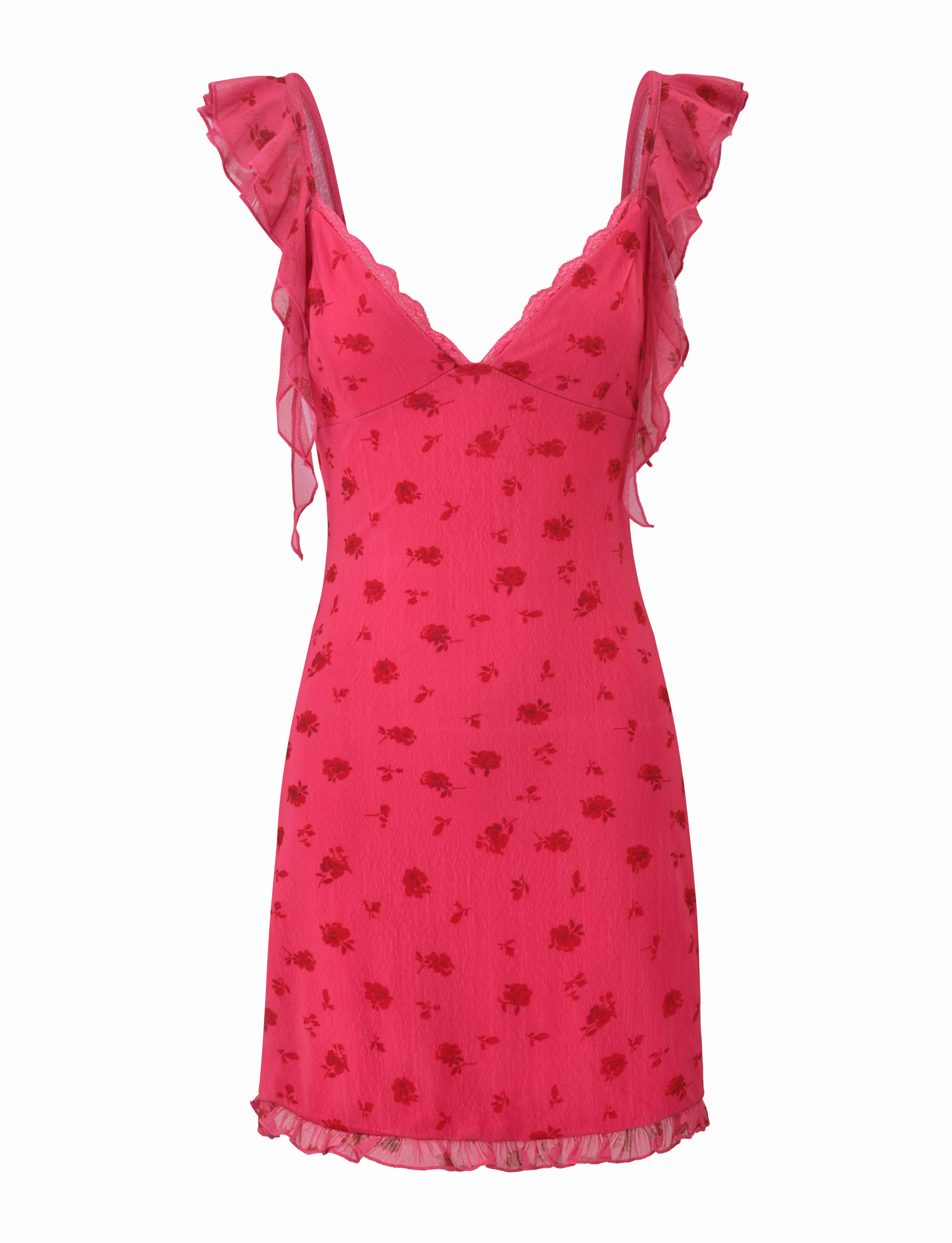 AMARIS MINI DRESS - DITSY FLORAL Chilly Weather Comfort Fall Mood