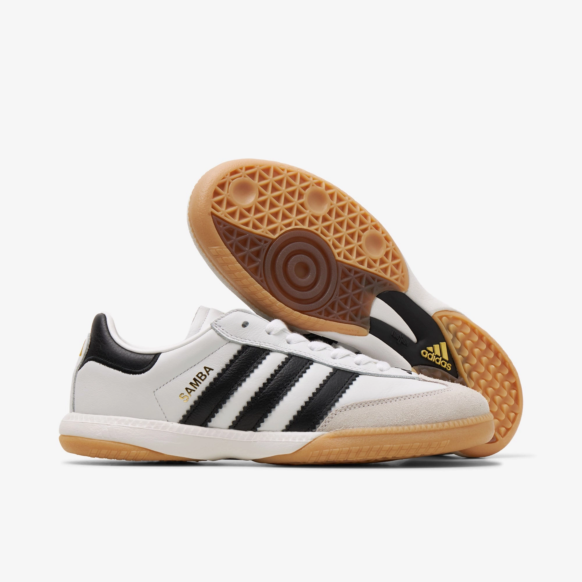Airflow Engineered Adidas Samba MN Ftwr White / Core Black - Gum