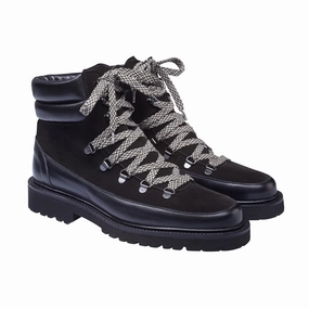 Ankle padding MemoryFoam Annie Black Wax Calf & Black Suede