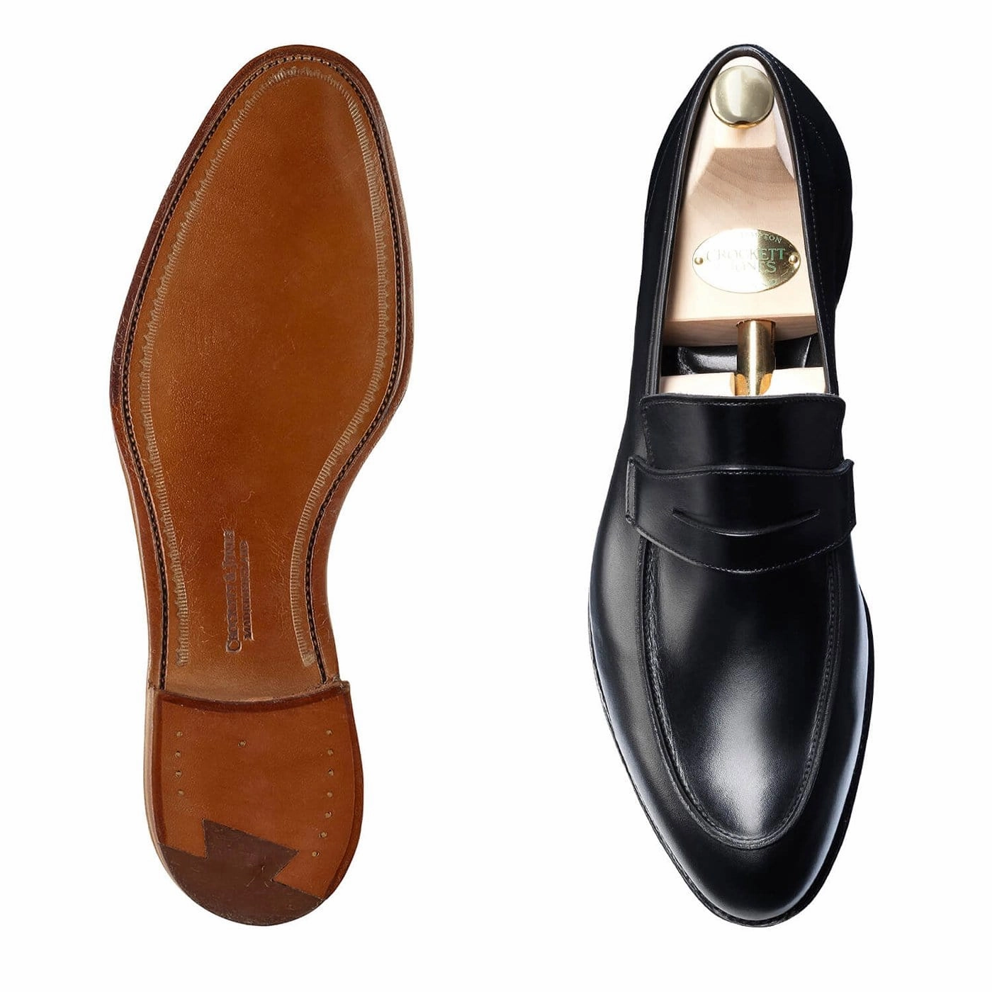 Elastic upper Lucy Black Calf